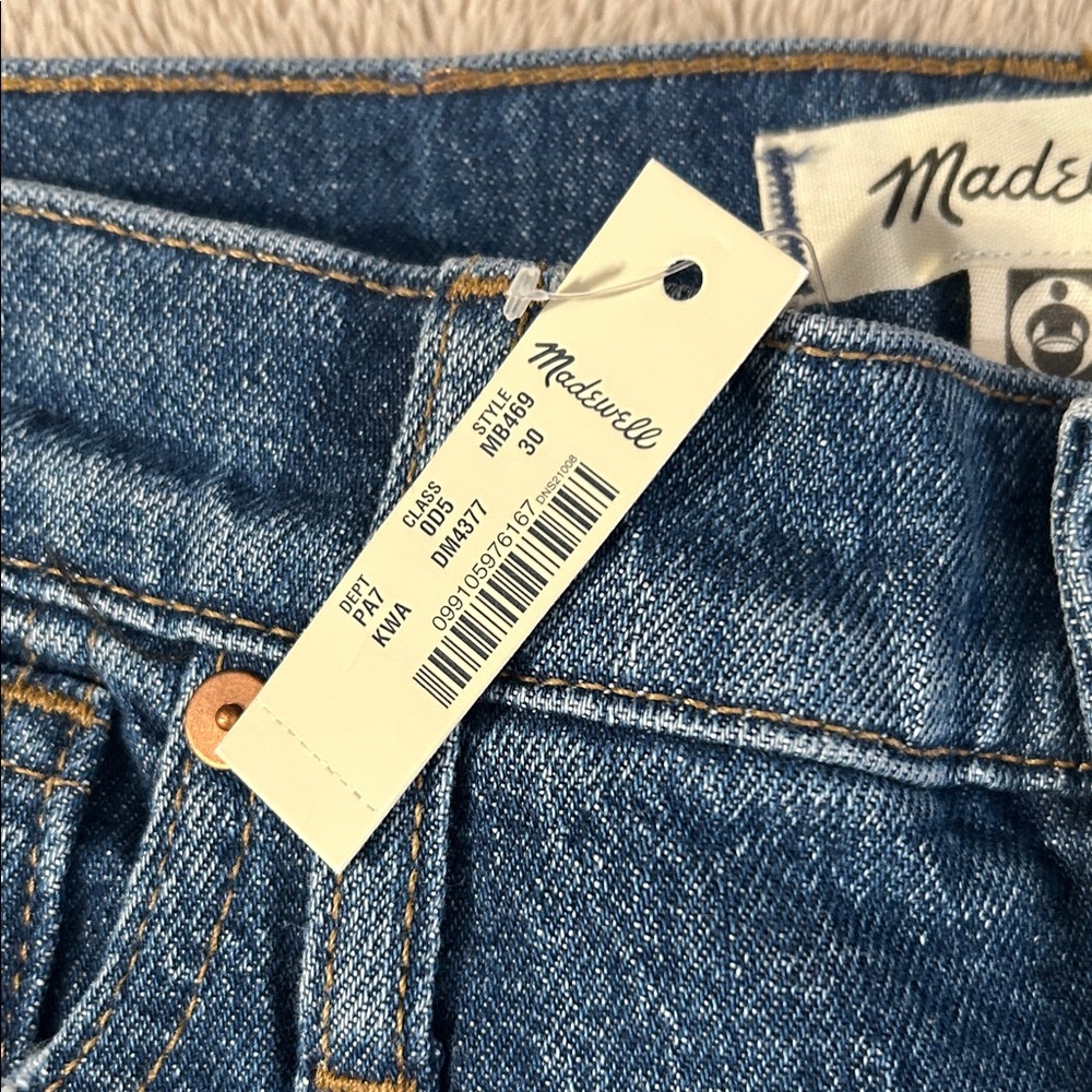 🔥Madewell Stovepipe Jeans in Kline Wash🔥 - Picture 4 of 7
